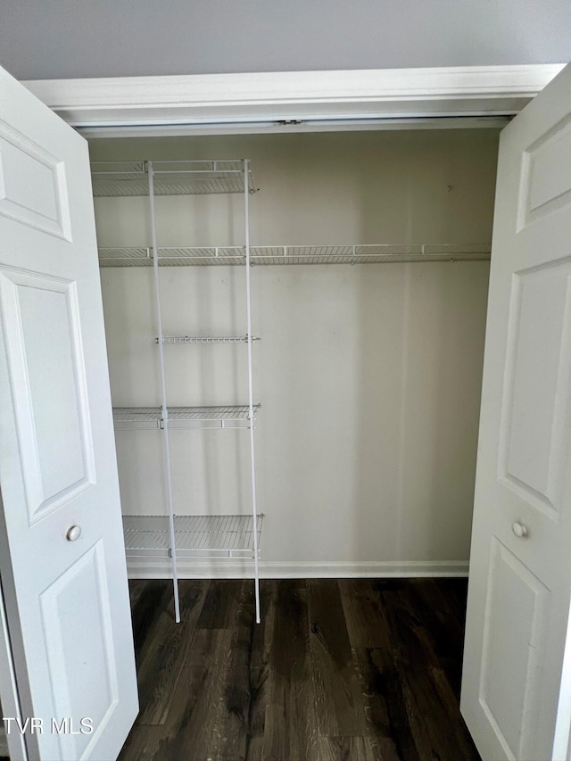 view of closet