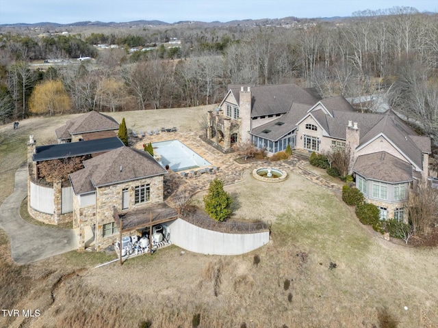400 Bancroft Chapel Rd, Kingsport, TN 37660 - aerial view of property and surrounding area