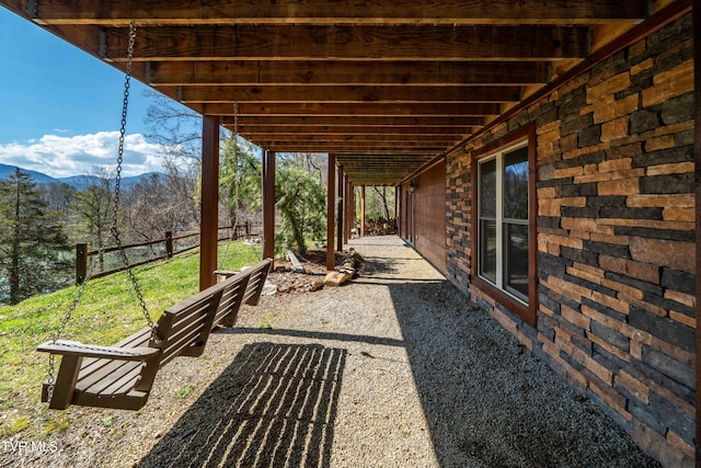 view of patio