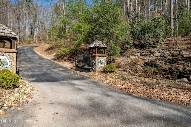 view of road