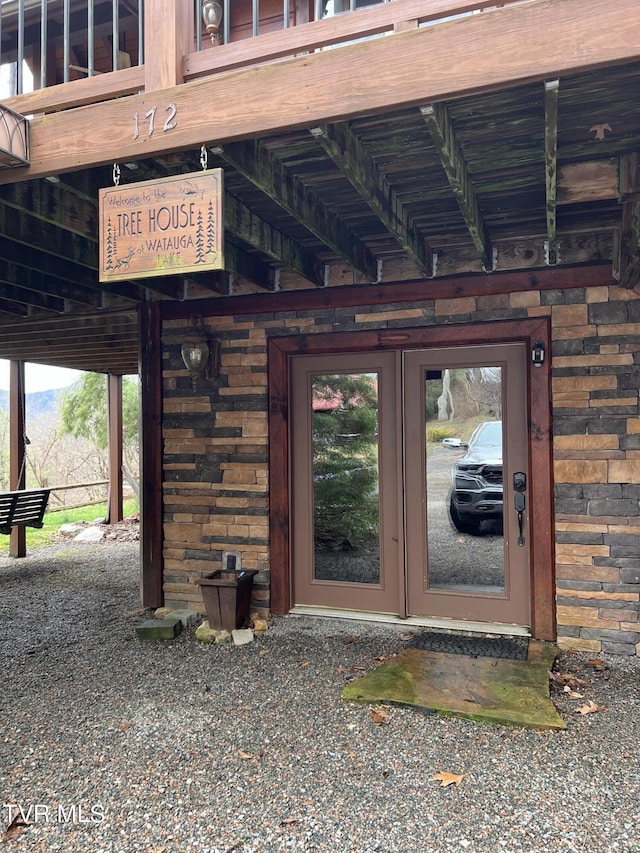 view of entrance to property