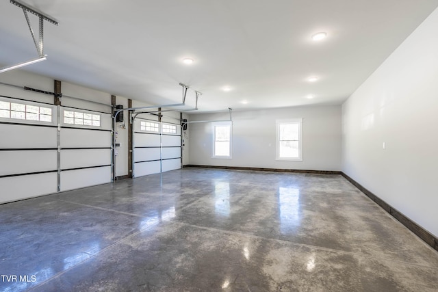 294 River Pointe Dr, Greeneville, TN 37743 - garage with baseboards