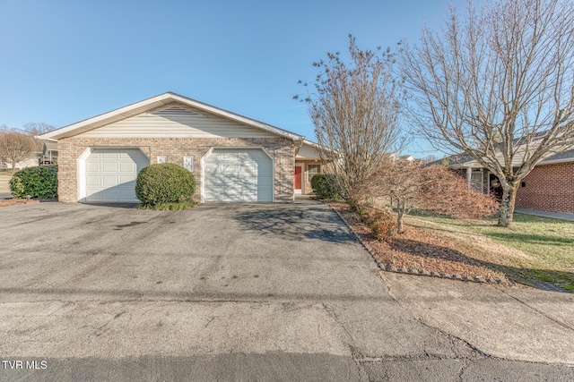 ranch-style house with a garage