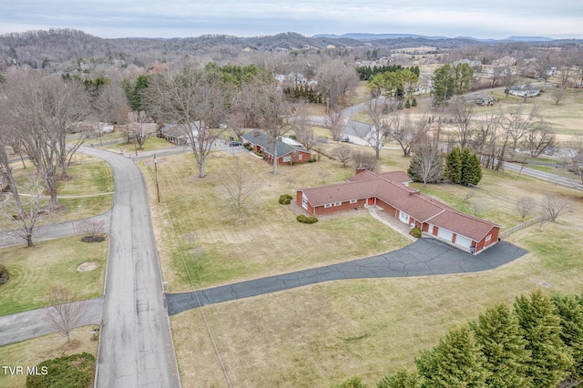305 Overbrook Dr, Bristol, TN 37620 - drone / aerial view with a mountain view