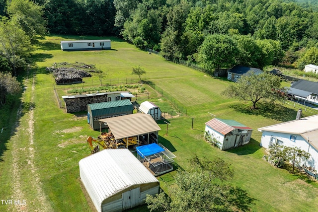 aerial view