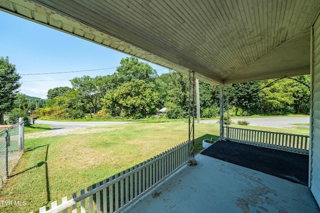 view of patio / terrace