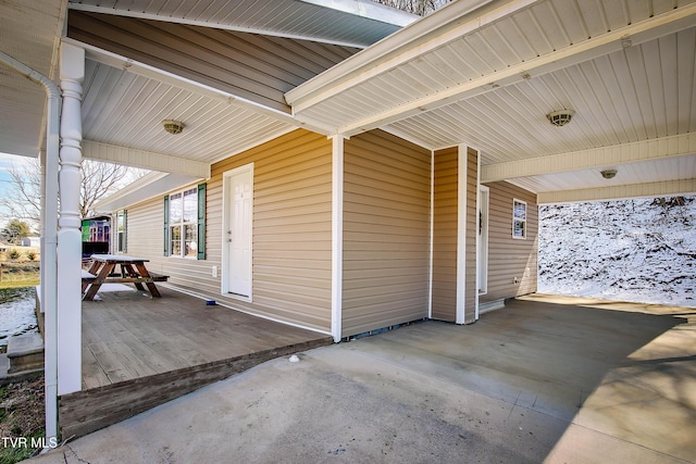 view of patio / terrace