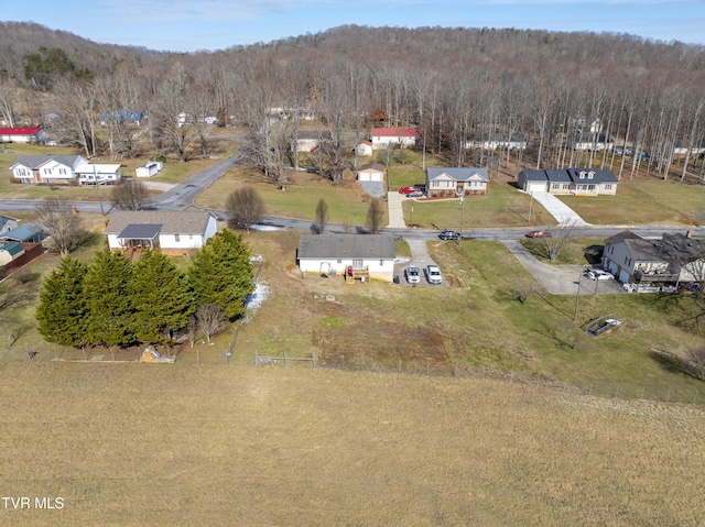 aerial view