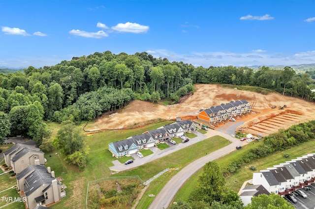 birds eye view of property featuring a residential view