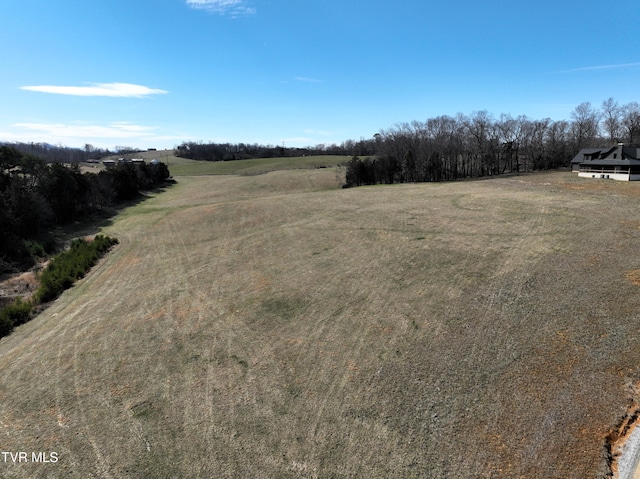 exterior space featuring a rural view