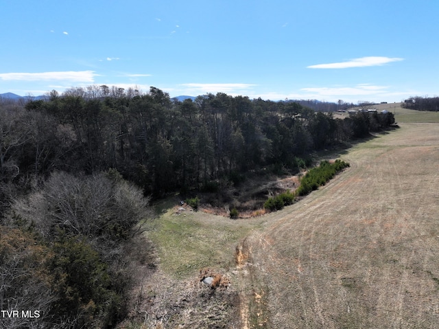 view of landscape with a forest view