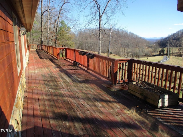 view of deck