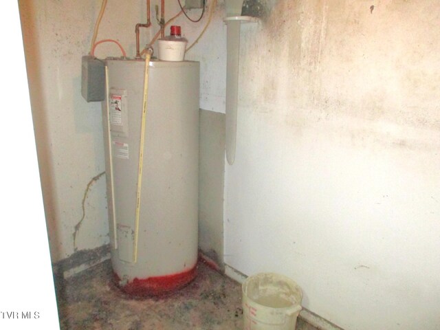 utilities featuring water heater