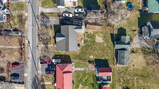 birds eye view of property featuring a residential view