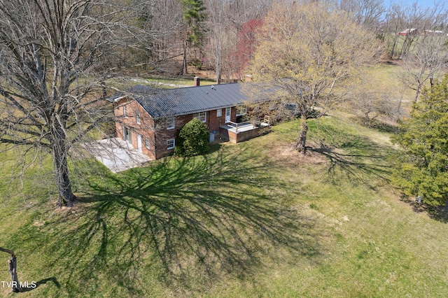aerial view