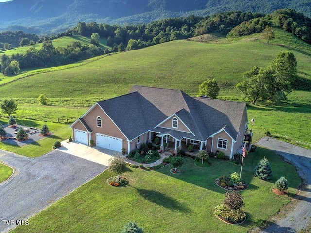 251 Fee Trl, Ewing, VA 24248 - drone / aerial view featuring a rural view