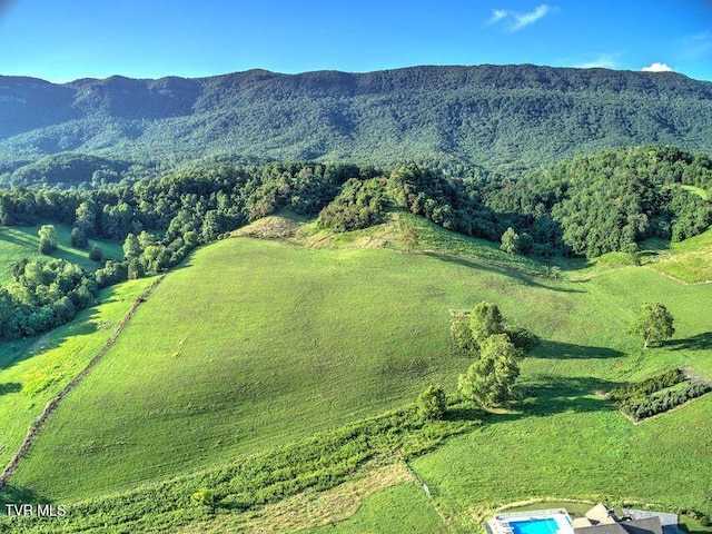 251 Fee Trl, Ewing, VA 24248 - bird's eye view featuring a mountain view