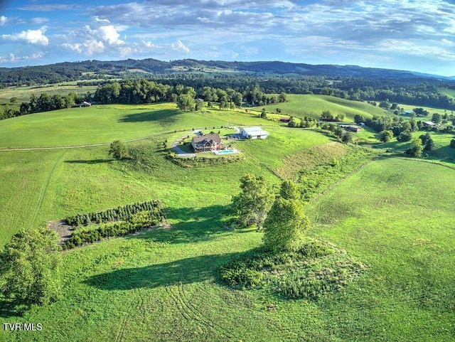 251 Fee Trl, Ewing, VA 24248 - bird's eye view featuring a rural view