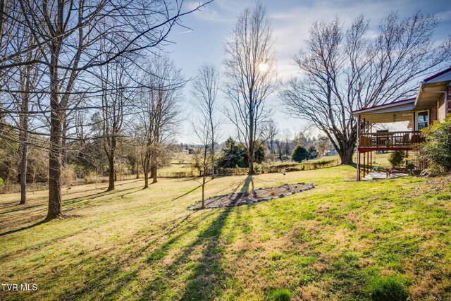 1545 Old State Route 34, Telford, TN 37690 - view of yard with a deck