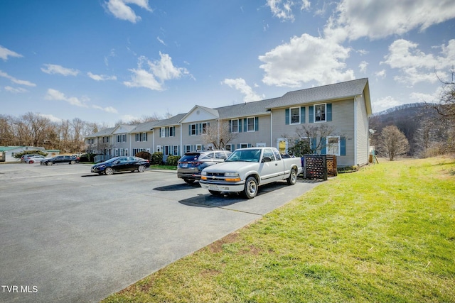 exterior space with a residential view