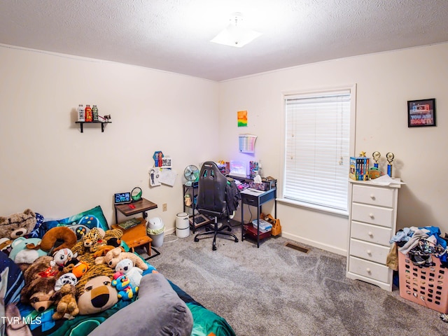 5659 Browning Way, Russellville, TN 37860 - carpeted bedroom with a textured ceiling and baseboards