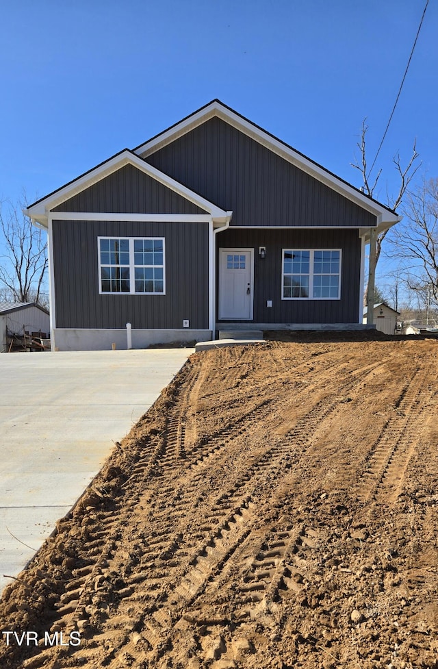 view of ranch-style house