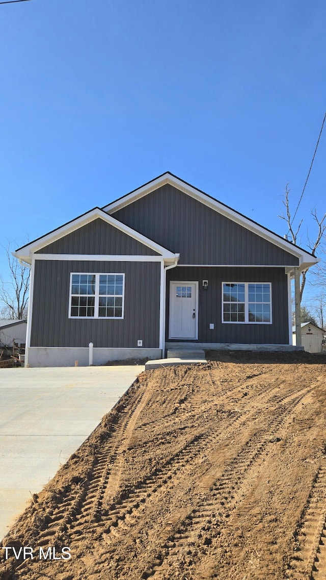 view of ranch-style house