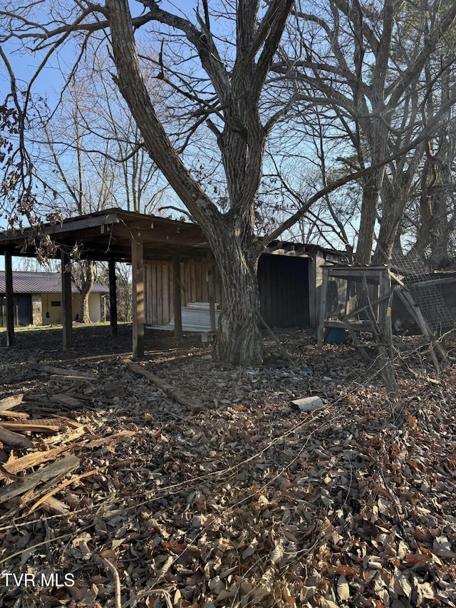 view of outbuilding with an outdoor structure