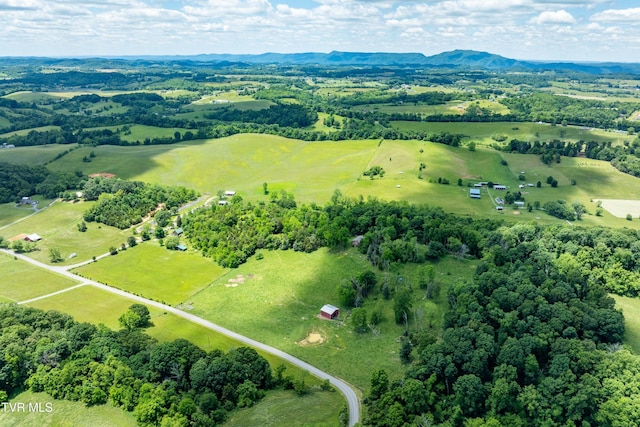 472 Harmony Rd, Jonesborough, TN 37659 - aerial view of sparsely populated area featuring a mountain backdrop