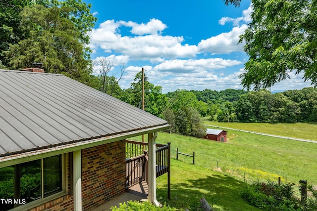 472 Harmony Rd, Jonesborough, TN 37659 - view of green lawn with a rural view