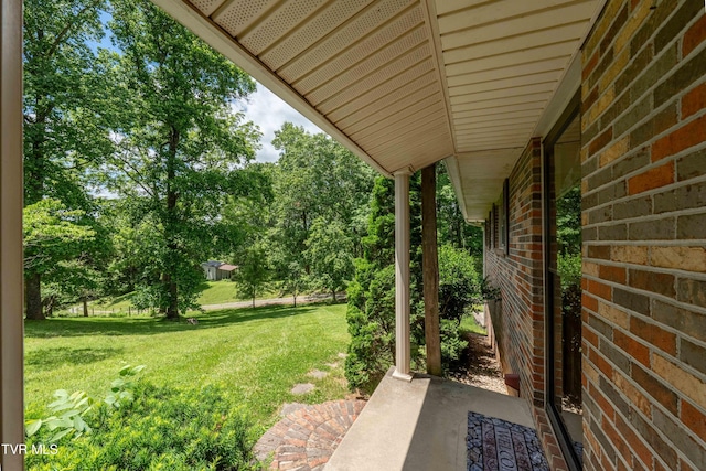 472 Harmony Rd, Jonesborough, TN 37659 - view of grassy yard featuring a patio area