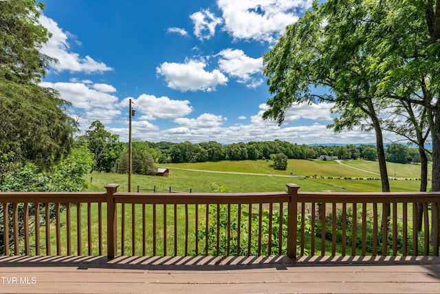 472 Harmony Rd, Jonesborough, TN 37659 - wooden deck with a yard