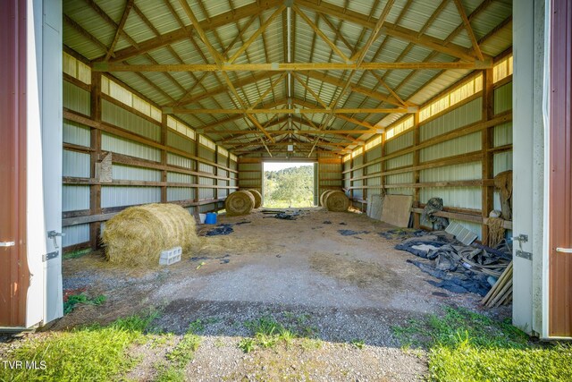 view of stable