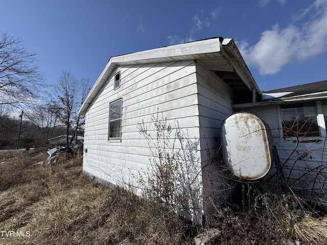 view of side of property