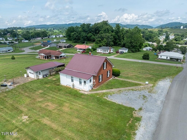 204 Highland Ave, Glade Spring, VA 24340 - view from above of property featuring a mountainous background