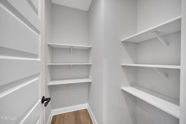 1110 Miller Dr, Jonesborough, TN 37659 - walk in closet with wood finished floors