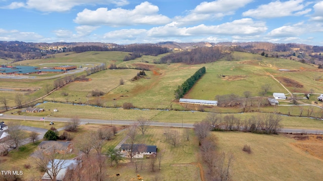 2256 Boones Creek Rd, Johnson City, TN 37615 - bird's eye view with a rural view