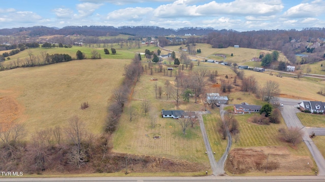 2256 Boones Creek Rd, Johnson City, TN 37615 - drone / aerial view featuring a rural view