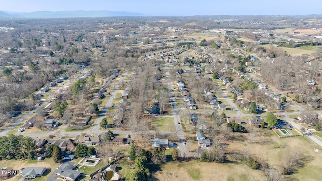 aerial view