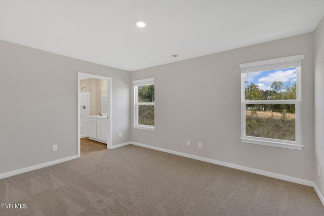 1123 Aspen Ter, Greeneville, TN 37745 - carpeted spare room with baseboards and recessed lighting