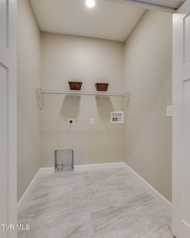 129 Stratton Pl, Kingsport, TN 37663 - washroom with hookup for a washing machine and electric dryer hookup