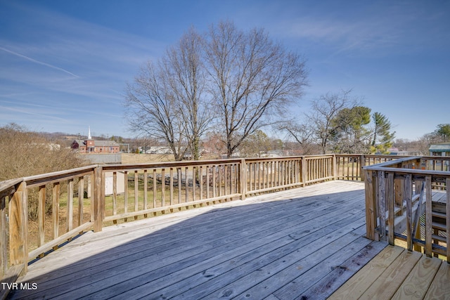 view of deck