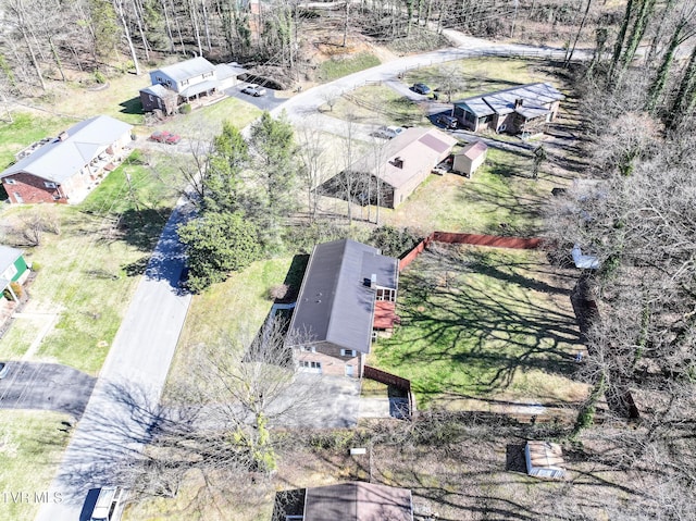 birds eye view of property featuring a residential view