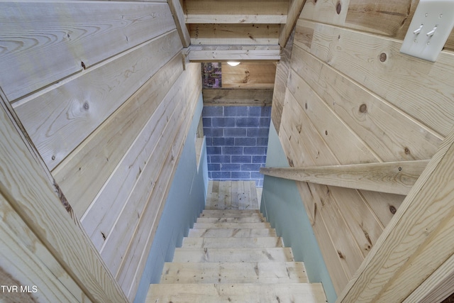 368 Ripshin Lake Rd, Roan Mountain, TN 37687 - view of staircase