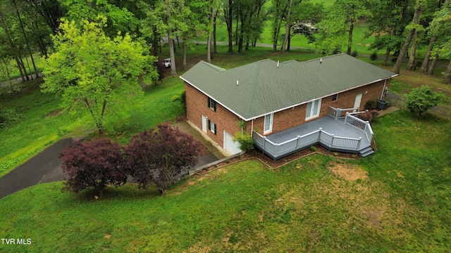 15399 Leatherwood Rd, Abingdon, VA 24210 - view from above of property