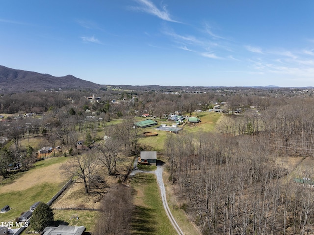 137 Unaka View Rd, Johnson City, TN 37601 - aerial view featuring a rural view and a mountain view