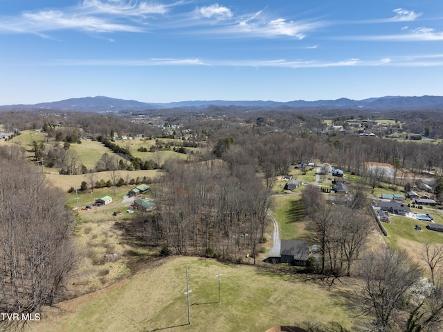 137 Unaka View Rd, Johnson City, TN 37601 - birds eye view of property featuring a rural view and a mountain view