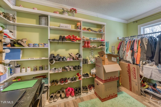 view of storage room