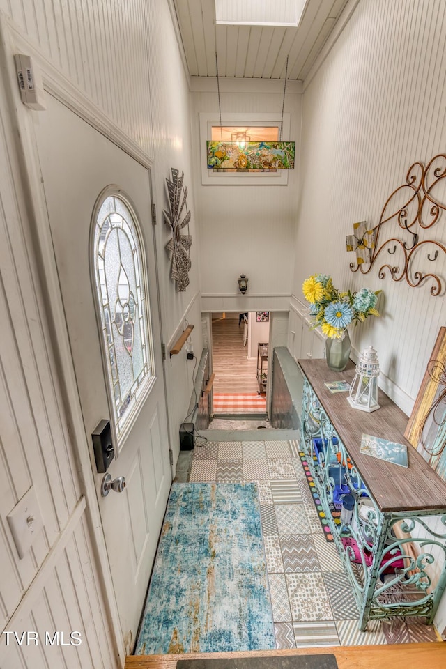 view of foyer