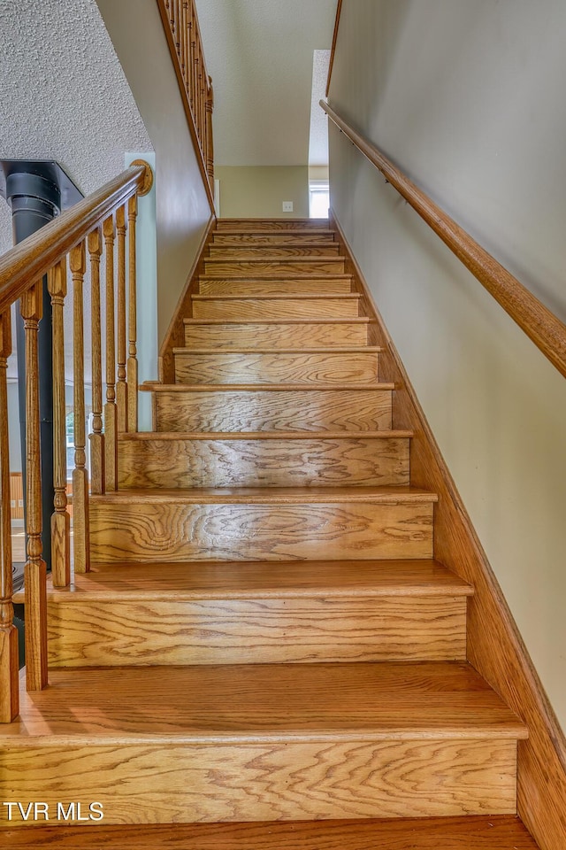 view of staircase